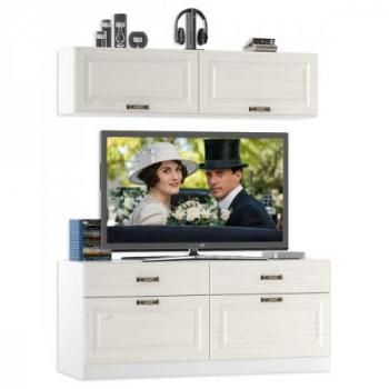 Гостиная Mobi Ливерпуль набор мебели 5 Тумба + Шкаф навесной