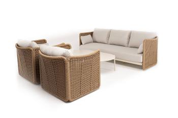 Лаундж-зона из искусственного ротанга 4sis Аликанте