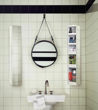 Поворотный зеркальный шкаф Shelf Hop