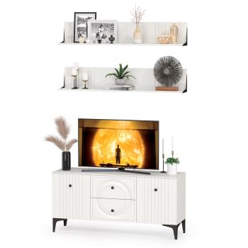 ЛДСП белый шагрень/МДФ белый шагрень