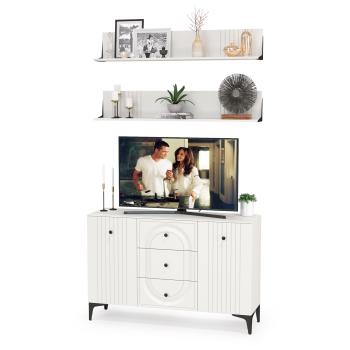 ЛДСП белый шагрень/МДФ белый шагрень