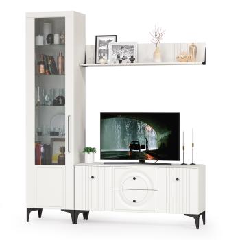 ЛДСП белый шагрень/МДФ белый шагрень