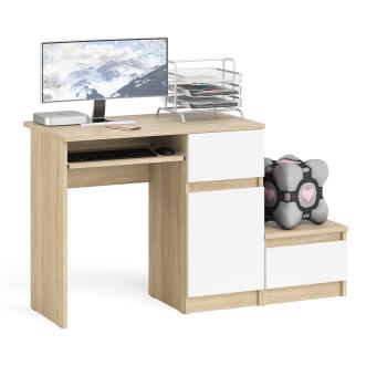 Дуб сонома/белый