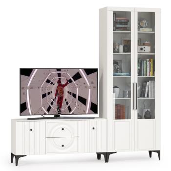 ЛДСП белый шагрень/МДФ белый шагрень