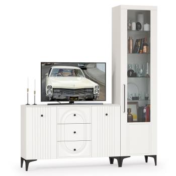 ЛДСП белый шагрень/МДФ белый шагрень