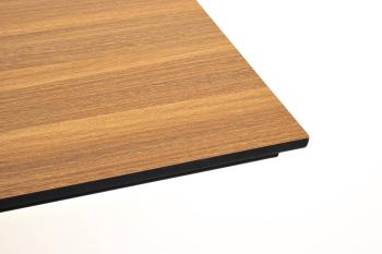 Интерьерный стол из HPL квадратный 140х70см 4sis Каффе