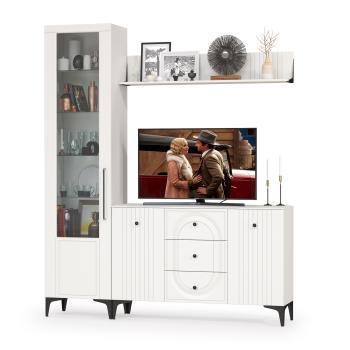 ЛДСП белый шагрень/МДФ белый шагрень