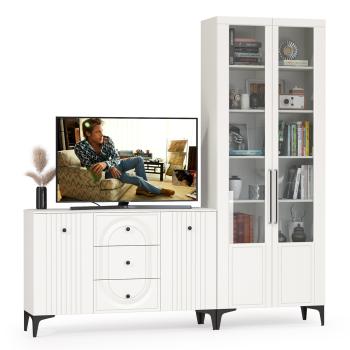 ЛДСП белый шагрень/МДФ белый шагрень