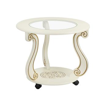 Стол журнальный Мебелик Грация (С) на колесах