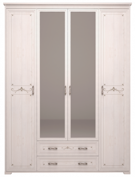 Шкаф для платья и белья Арника Афродита 02 без карниза