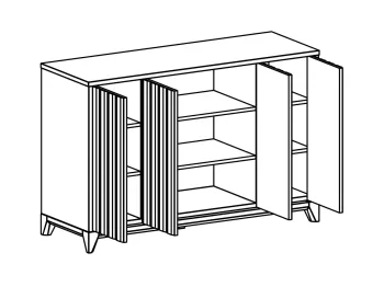 Комод ОГОГО Dante большой
