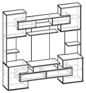 Стенка Мебелайн Мебелайн-10