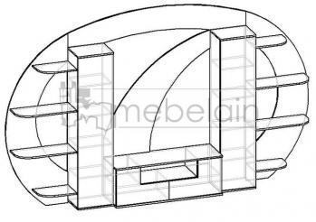 Стенка Мебелайн Мебелайн-12