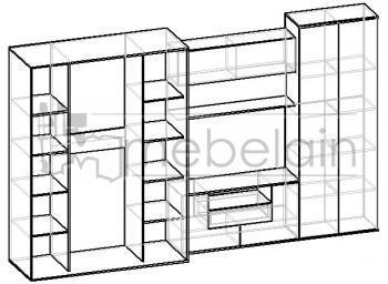 Стенка Мебелайн Мебелайн-18