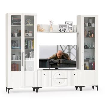 ЛДСП белый шагрень/МДФ белый шагрень