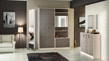 Поворотный зеркальный шкаф Shelf Lupo