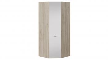 Шкаф угловой с зеркальной дверью ТриЯ Глосс СМ-319.07.312