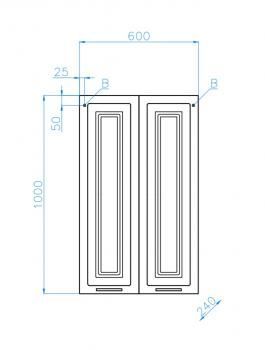 Платяной шкаф Style Line
