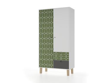 Олива/Тёмно-серый