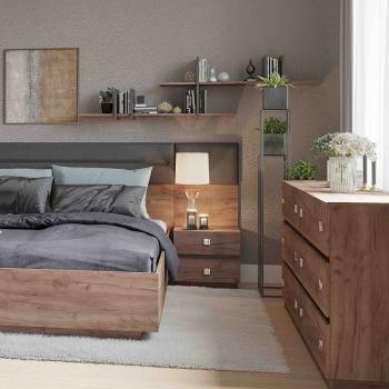 Полка навесная Глазов-мебель Nature 18