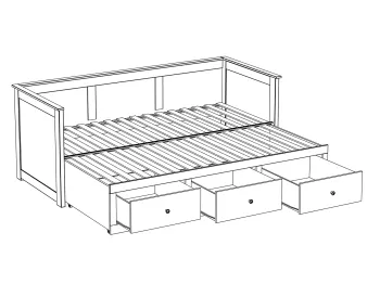 Кровать-кушетка ОГОГО Reina