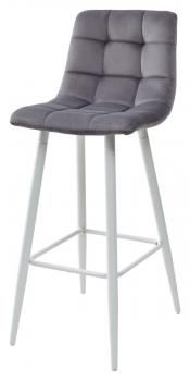 UF910-05 DARK GREY/Белый каркас, велюр