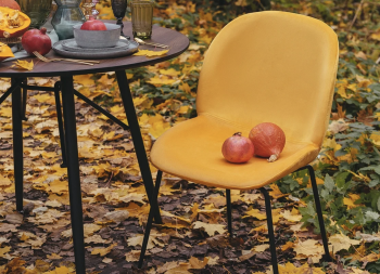 Стул ОГОГО Beetle Черный металл