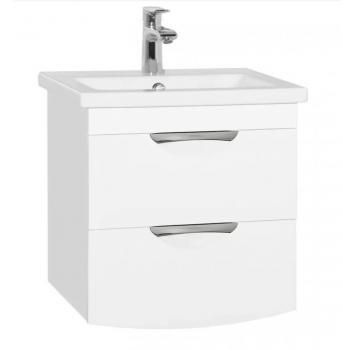 Тумба с раковиной Style Line подвесная Жасмин 2 (2 ящ.) PLUS + Умывальник СОМО 60
