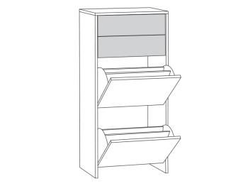 Тумба для обуви Mobi Трувор 13.241.06