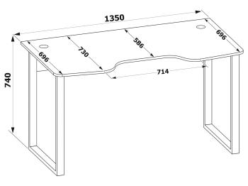 Стол компьютерный Сокол КСТ-19
