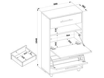 Обувница Сокол ТП-2