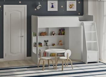 Белый/алюминий