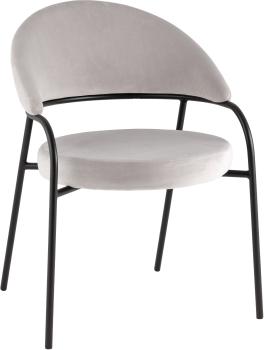 Велюр светло-серый