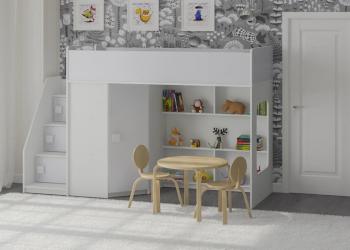 Белый/алюминий