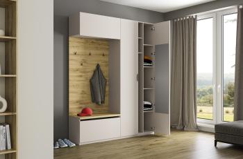 Шкаф навесной Анрэкс MODERN 1D/87-40