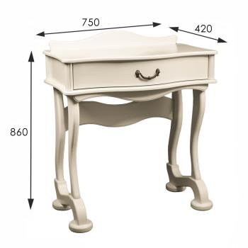 Стол туалетный Мебелик