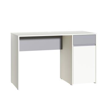 Белый шагрень/Стальной Серый