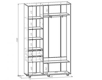 Шкаф-купе Мама PRIME без зеркала