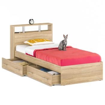 Кровать с ящиками СВК Камелия 0900