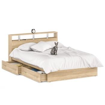 Кровать с ящиками СВК Камелия 1400