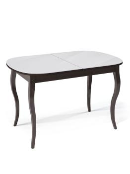 Венге/стекло белое сатин