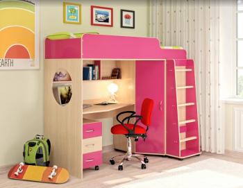 Венге светлый/розовый