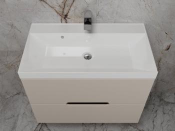 Тумба подвесная Style Line Матис 80, Classic 80, (2 ящика) + Умывальник Andrea Classic 800x450x154