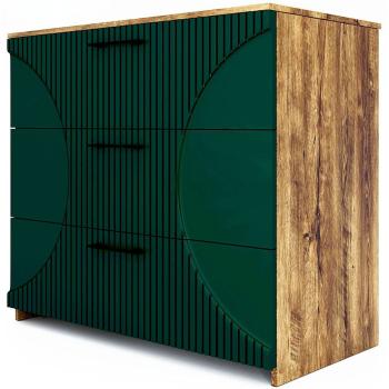 Дуб канзас/зеленый матовый