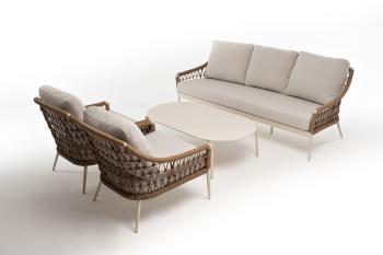 Лаунж-зона из искусственного ротанга 4sis Венеция