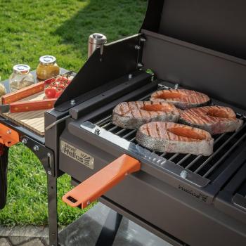 Мангал с крышкой Helios Smart-800 Люкс HS-GS-M804-L