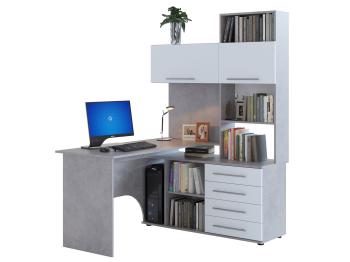 Бетон/белый