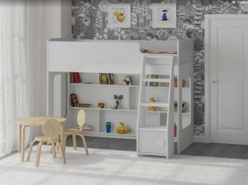 Белый/алюминий