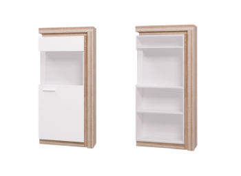 Шкаф-витрина Ижмебель Люмен 01