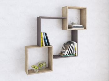 Ясень анкор темный/Дуб эндгрейн необработанный